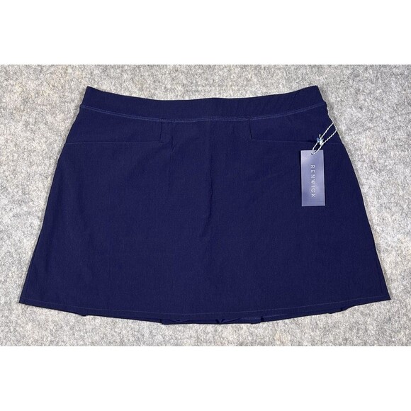 Renwick Classic Skort Women’s L Blue Golf Performance Pickleball Tennis Stretch - Picture 1 of 10